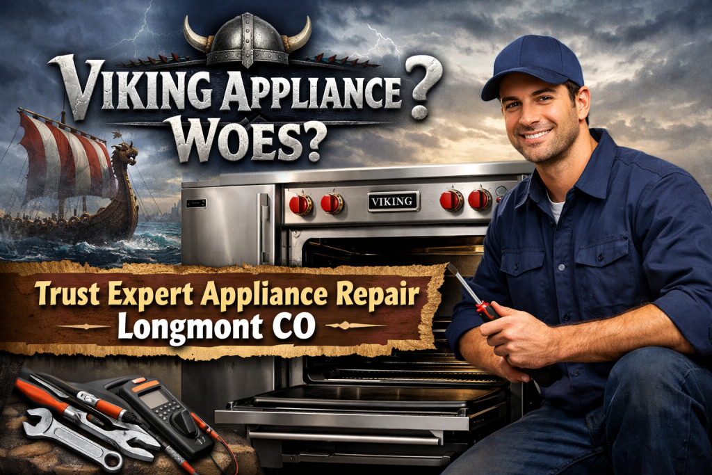 Expert Viking appliance repair technician in Longmont, CO